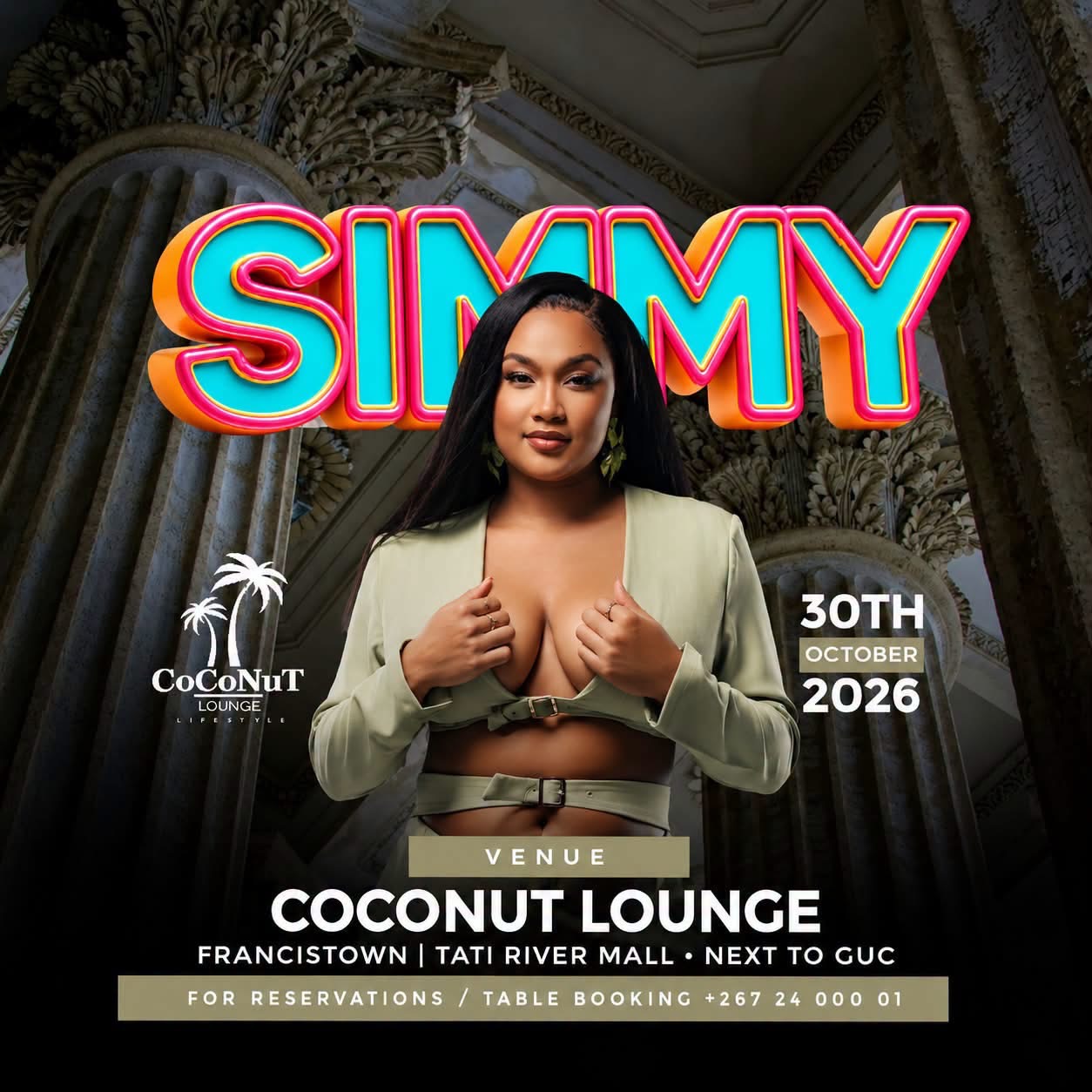 Poster for Coconut Lounge Presents Simmy