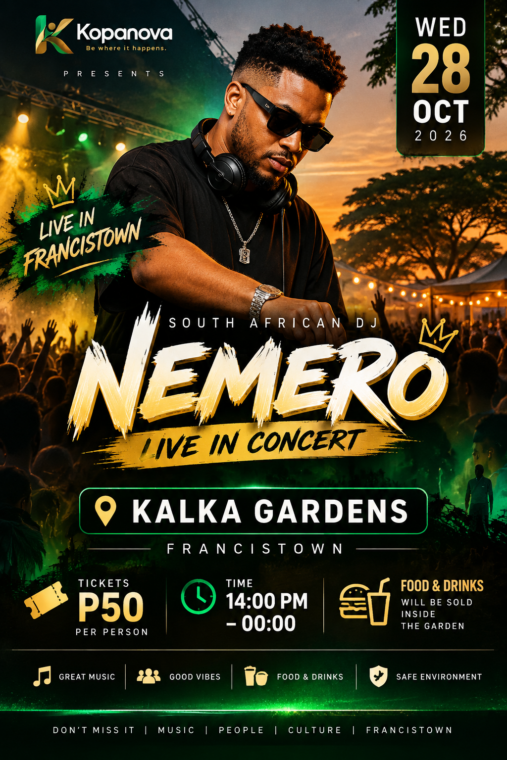 Poster for Nemero Live in Concert